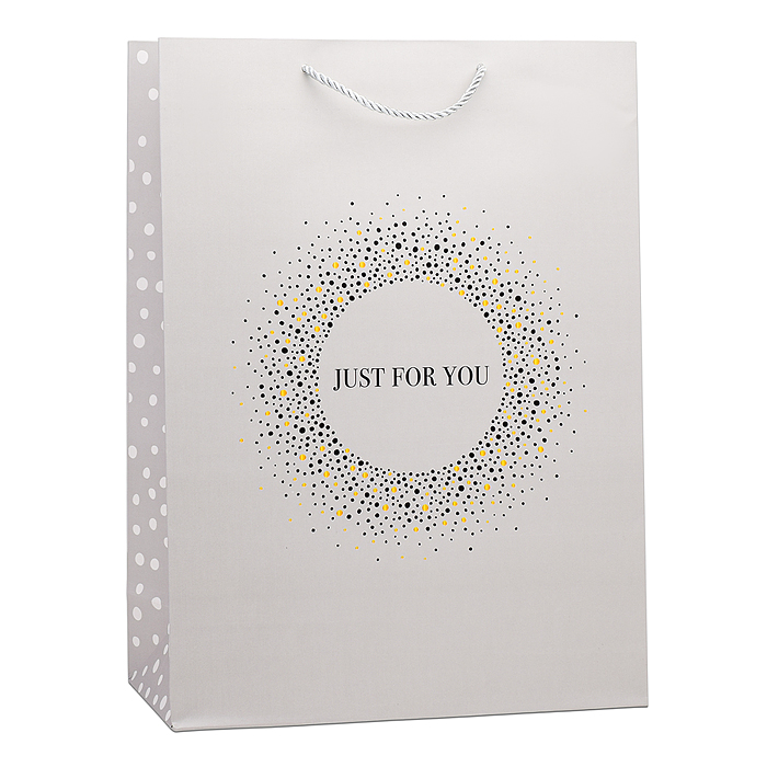 Пакет подарочный 00-6340 "Just for you" 30х41,5х12 см