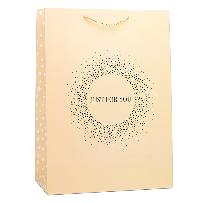 Пакет подарочный 00-6340 "Just for you" 30х41,5х12 см