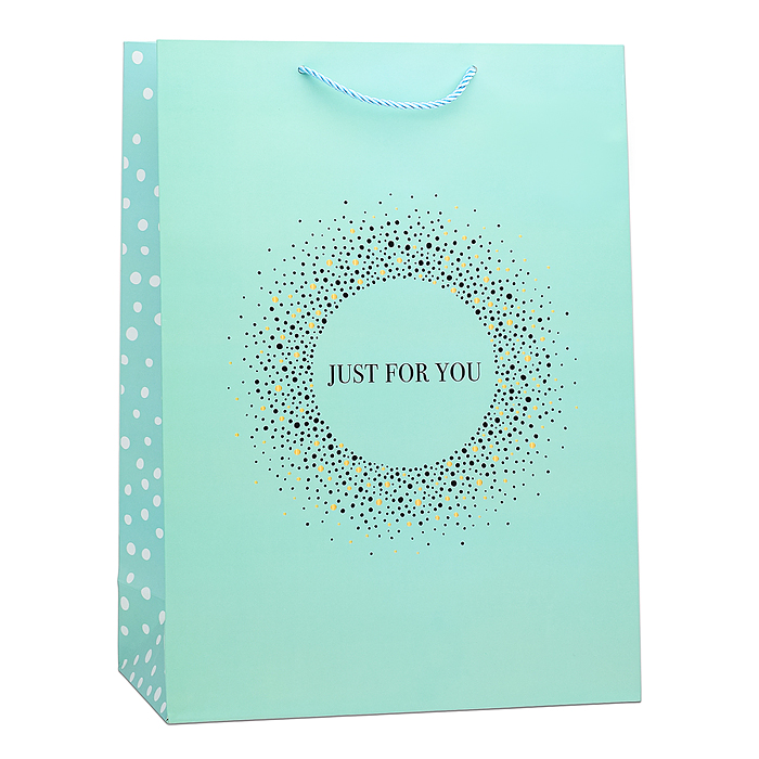Пакет подарочный 00-6340 "Just for you" 30х41,5х12 см