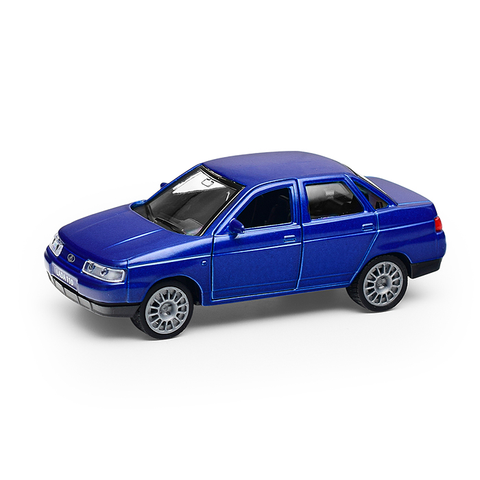 Машина металл LADA 110 12 см, двери, инерц., коробка