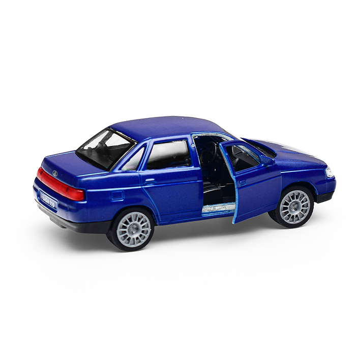 Машина металл LADA 110 12 см, двери, инерц., коробка