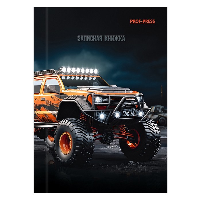 Записная книжка А7 64л. "Большие колеса"