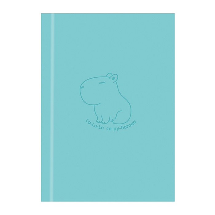 Записная книжка А6 48л. "Капибара"
