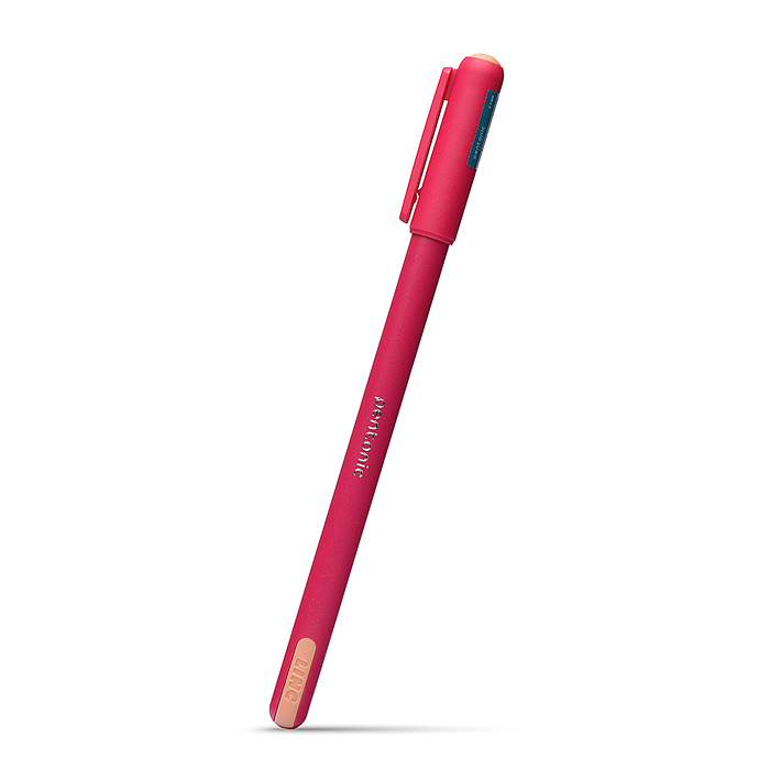 Ручка шариковая Pentonic Color синий 0,7 мм ассорти кругл. корп. игольчатый наконечник