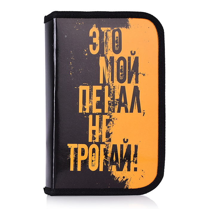 Пенал односекционный большой "MY PENCILCASE" 2025 