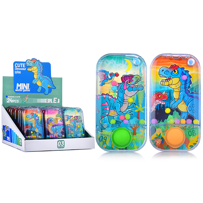 Водная игра 2586E-L24 "Динозавры" в коробке