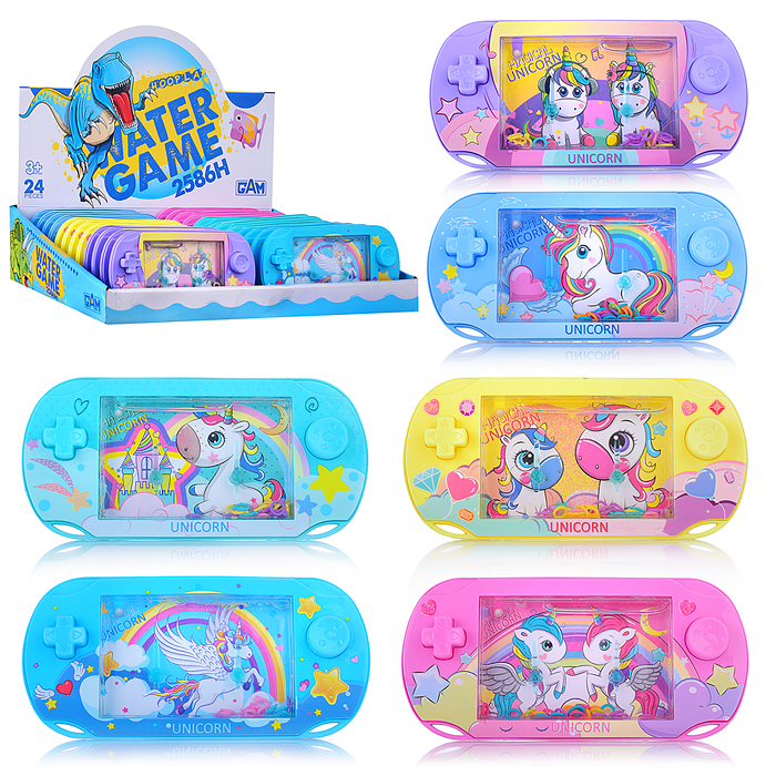 Водная игра 2586H-B24 "Веселый единорог" в коробке