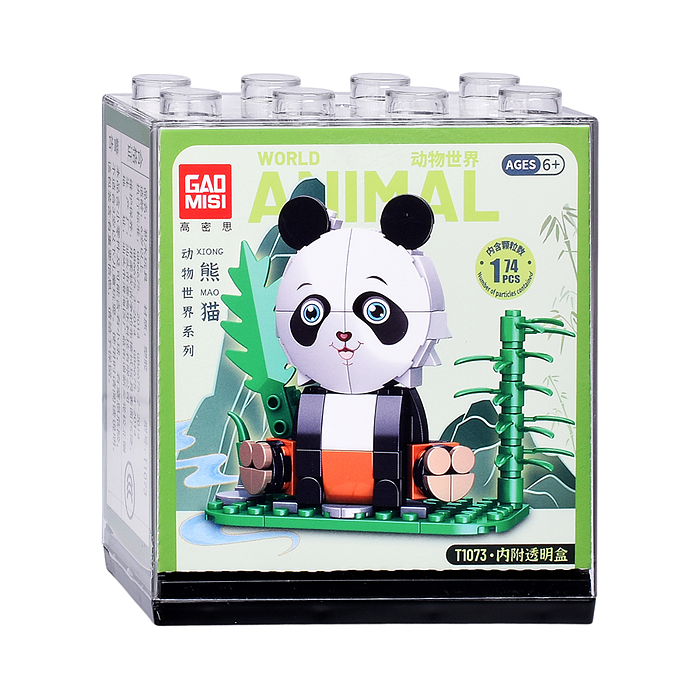 Конструктор T1073 "Animal world" в ассортименте, в коробке