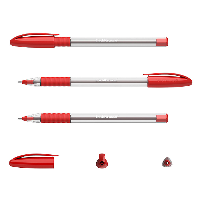 Ручка шариковая U-109 Stick&Grip Classic 1.0, Ultra Glide Technology, цвет чернил красный