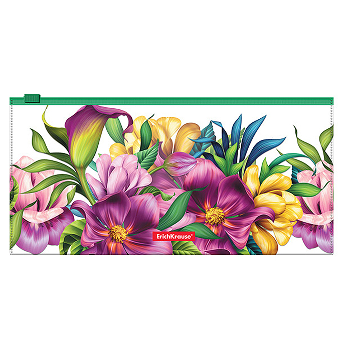 Zip-пакет пластиковый Tropical Flowers, Travel (в пакете по 12 шт.)