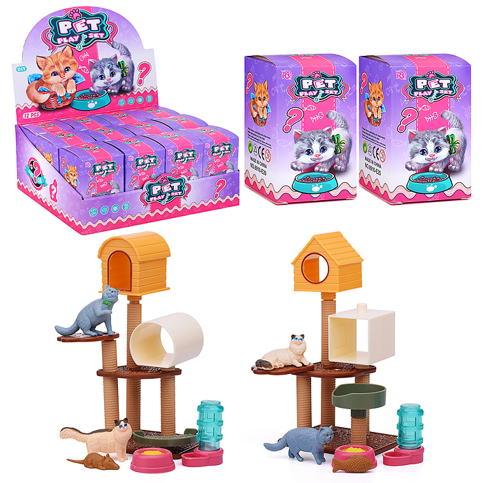 Игра питомец 8910-E20 "Кошечка Пуговка" в коробке