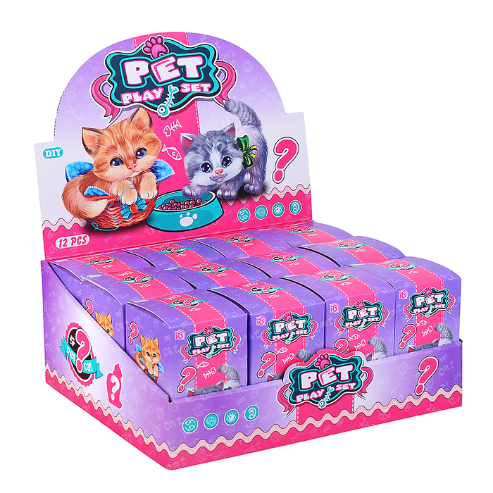 Игра питомец 8910-E20 "Кошечка Пуговка" в коробке