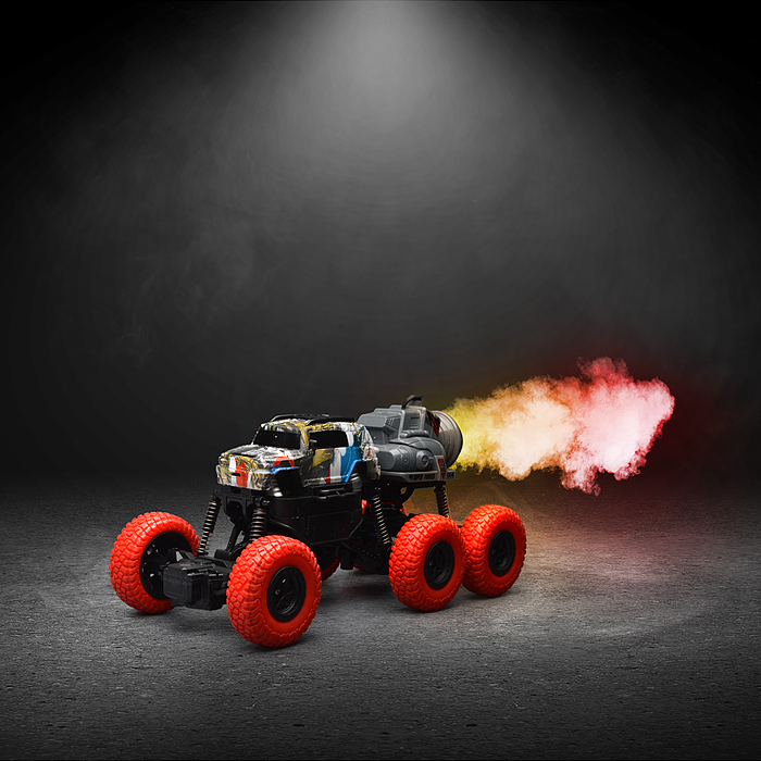 Машина WL-261B "Spray cars" р/у, 27 MHz, в коробке