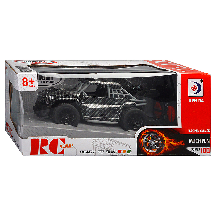 Машина RD112-2W "Карбон" р/у, 27 MHz, в коробке