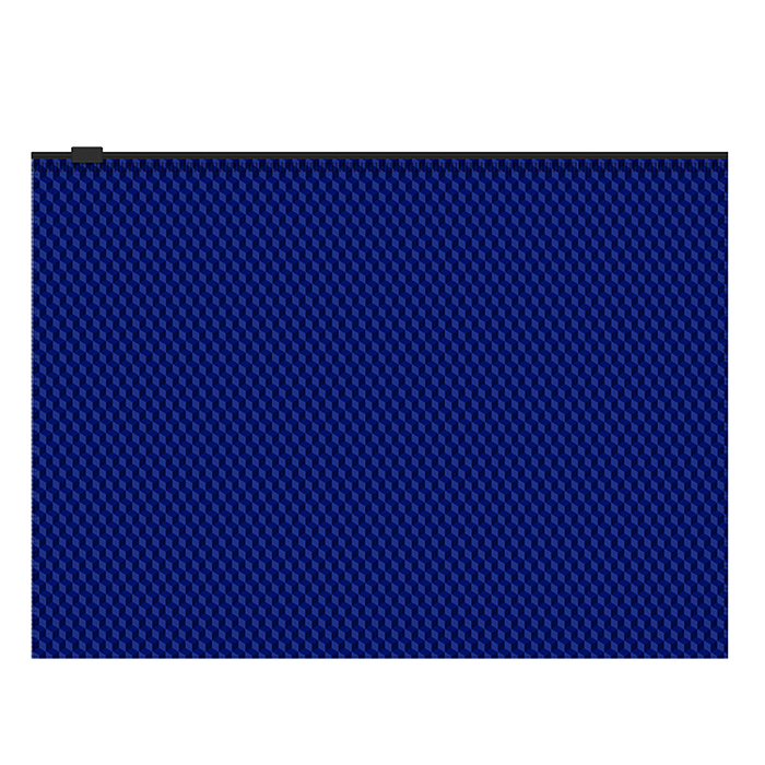 Zip-пакет пластиковый Diamond Total Blue, B5, полупрозрачный, синий (в пакете по 12 шт.)