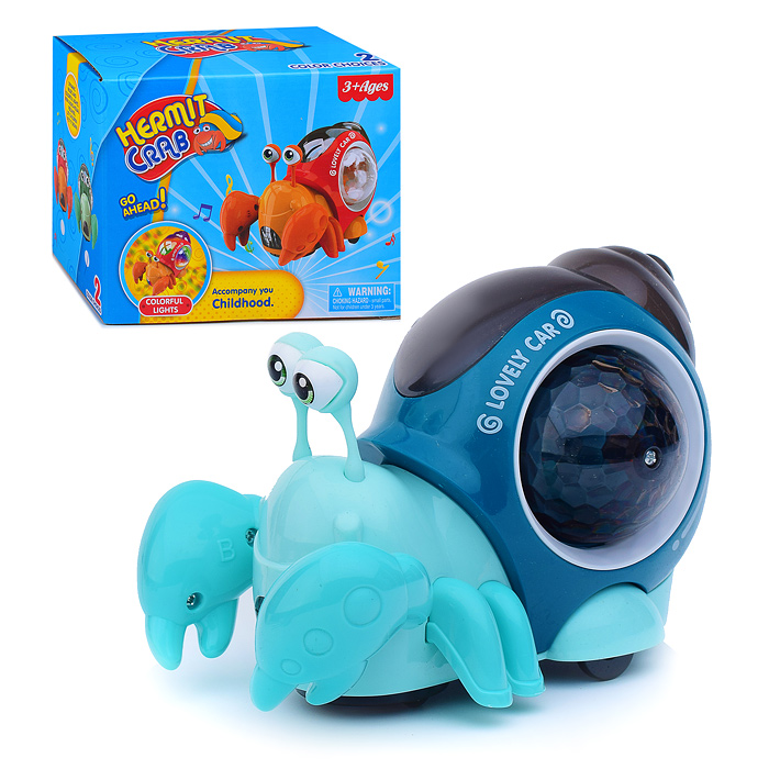 Развивающая игрушка RS-5163 "Краб" в коробке