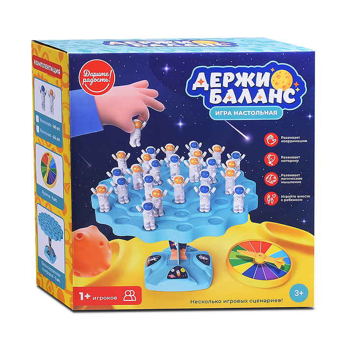 Настольная игра UT0177-1 "Космос. Держи баланс"