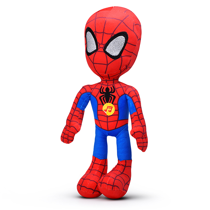 Игрушка мягкая "Спайдермен" 30 см, муз чип. Игрушка мягкая "Спайдермен" 30 см, муз чип.