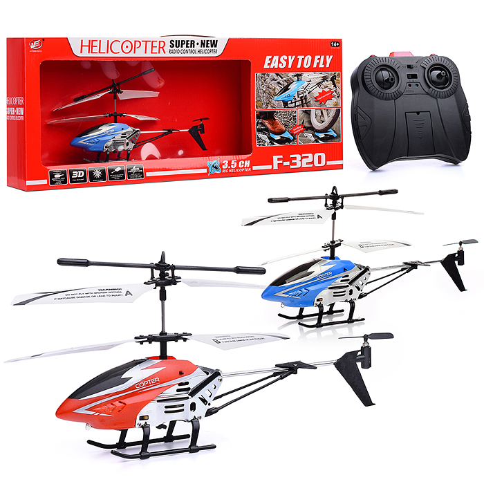 Вертолет F320 "Easy To Fly" р/у, 27MHz, в коробке