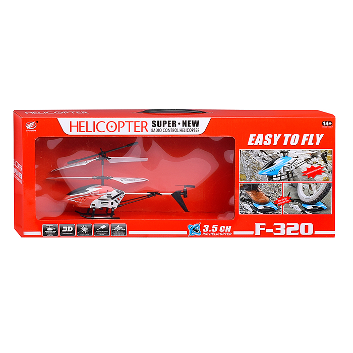 Вертолет F320 "Easy To Fly" р/у, 27MHz, в коробке