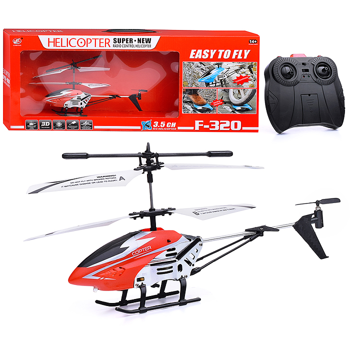 Вертолет F320 "Easy To Fly" р/у, 27MHz, в коробке