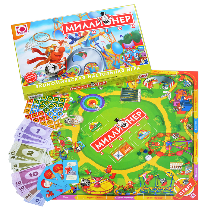 Настольно-печатная игра Миллионер-юниор ФГ