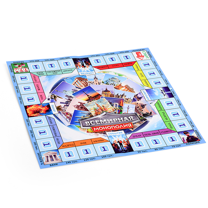 Настольная игра «Всемирная монополия»