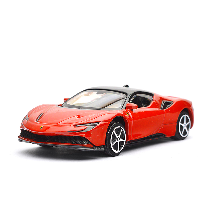 Машинка die-cast Ferrari Race&Play, красная №2, 1:43