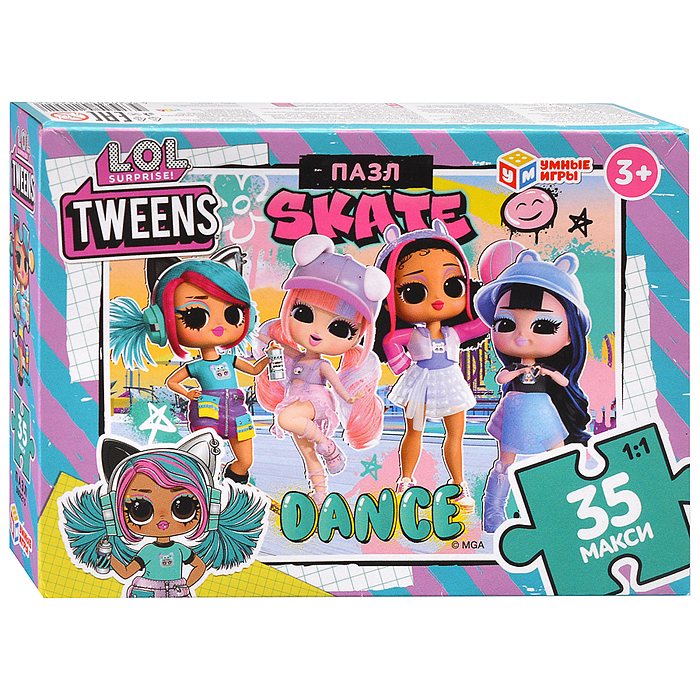 Макси-пазлы 35 "LOL Tweens. ЛОЛ"