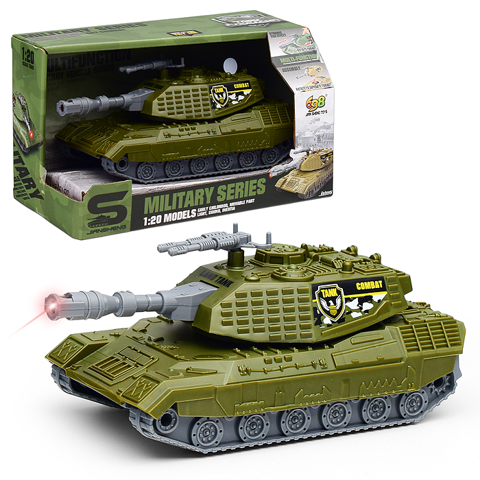 Танк JS197 "Вперёд!" на батарейках, в коробке
