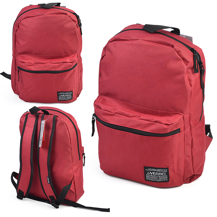 Рюкзак "Red" подростковый 40x29x17 см (14 л) 250 г, 1 отделение на молнии, 1 передний карма