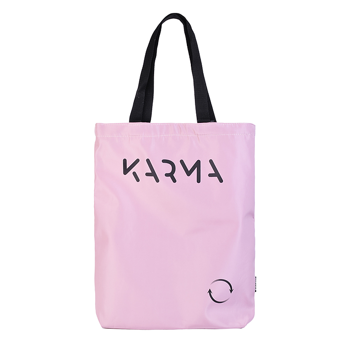 Сумка-шоппер "Karma" 34х43,5x8 см, расширение дна 8 см, плотный износостойкий нейлон с водо