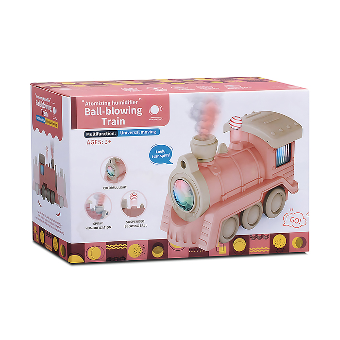 Интерактивная игрушка 158-4C "Паровозик" в коробке