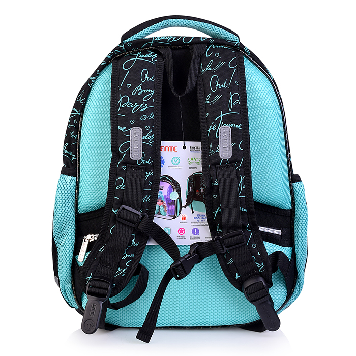Рюкзак "Choice Lite. Paris Girl" школьный жесткий 38x29x17 см (17 л) вес 800 г, 1 отделение