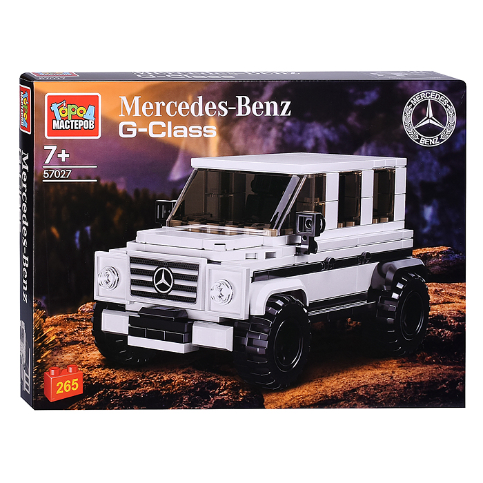 Конструктор Mercedes G-klass, 265 дет.  