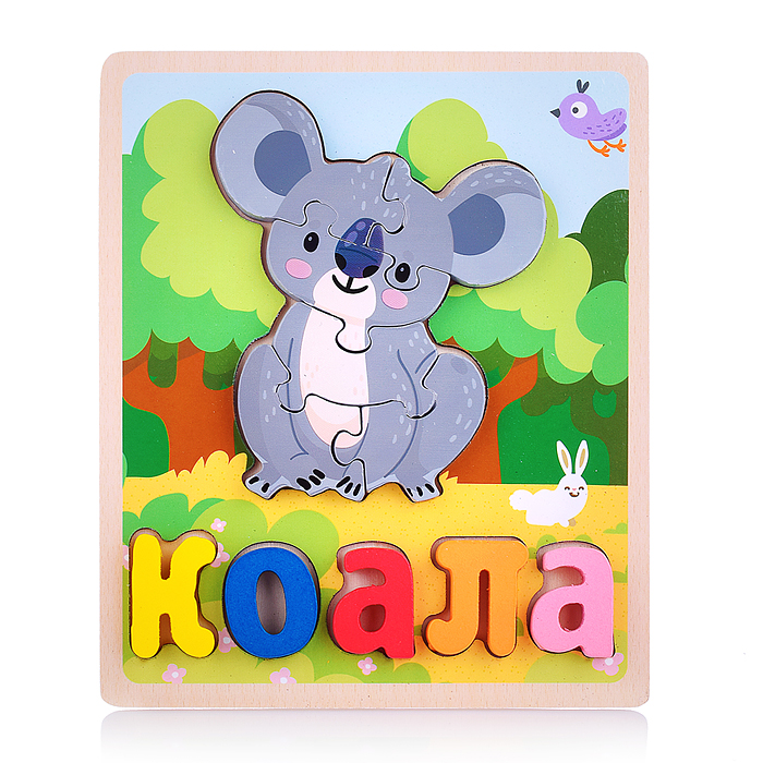 Пазл-вкладыш D2021-5 "Коала" Пазл-вкладыш D2021-5 "Коала"