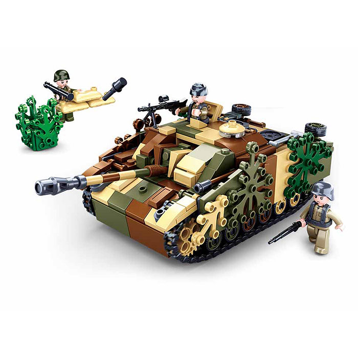 Конструктор M38-B0858 "Бронированный танк" (524 дет.)