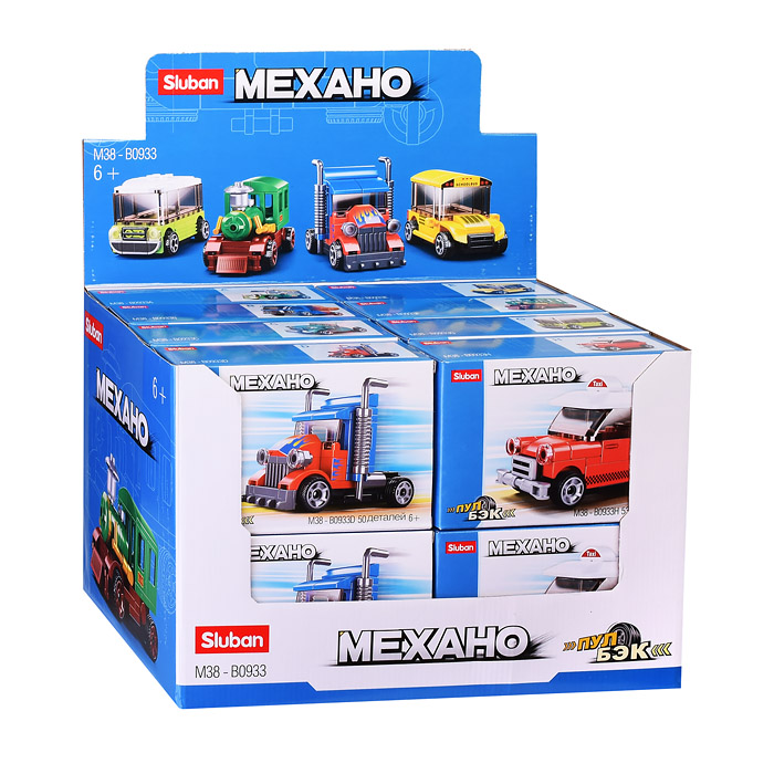 Конструктор M38-B0933 "Авто Микс"