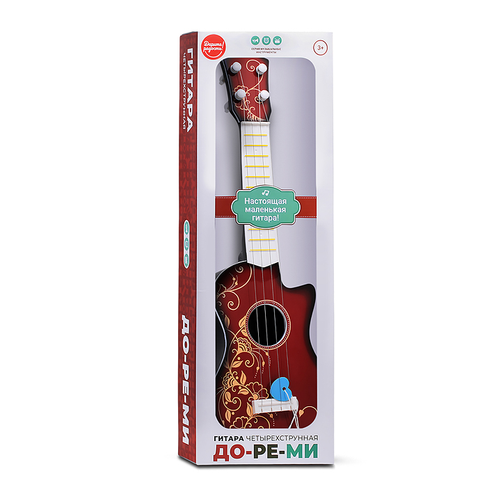 Гитара UT0191 "До-ре-ми" в коробке