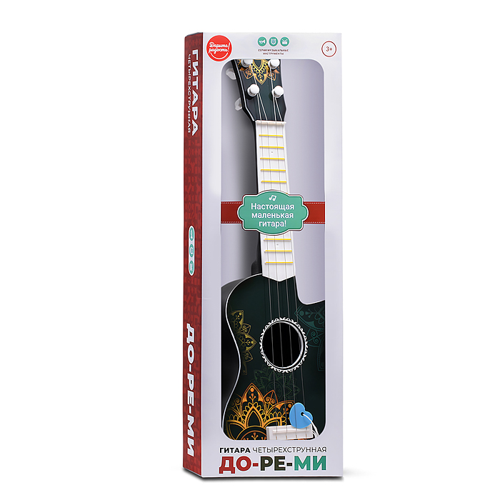 Гитара UT0191 "До-ре-ми" в коробке