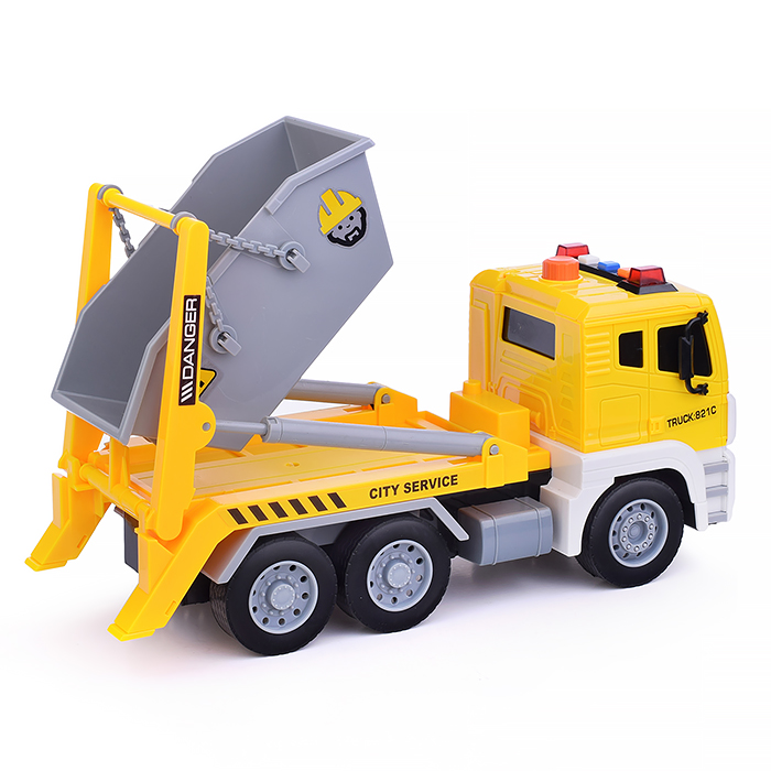 Машина WY821C "Спецтехника" на батарейках, в коробке 1:12