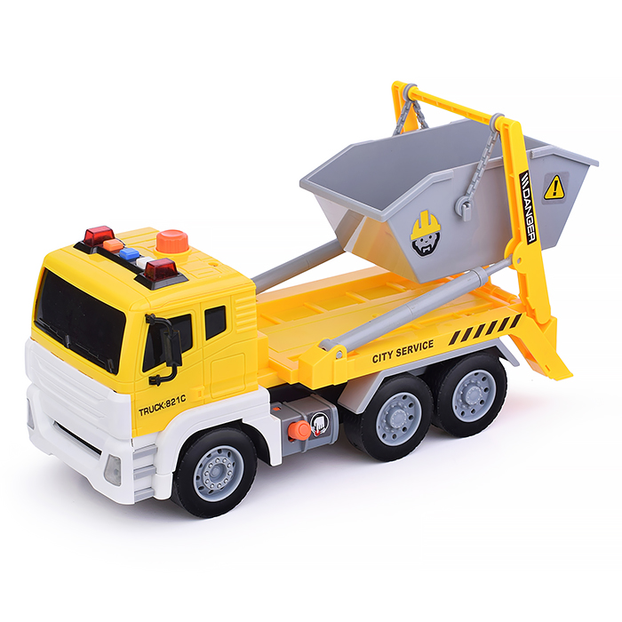 Машина WY821C "Спецтехника" на батарейках, в коробке 1:12