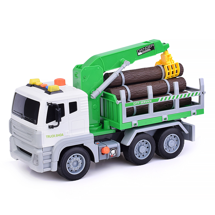 Машина WY840A "Спецтехника" на батарейках, в коробке 1:12