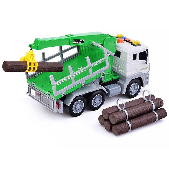 Машина WY840A "Спецтехника" на батарейках, в коробке 1:12