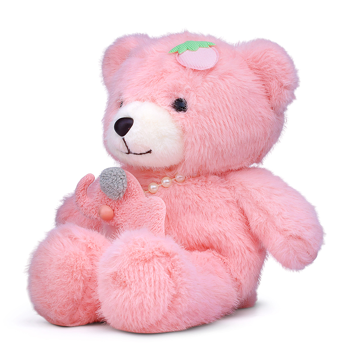 Мягкая игрушка М1459 "Медведь в бусах" 30 см