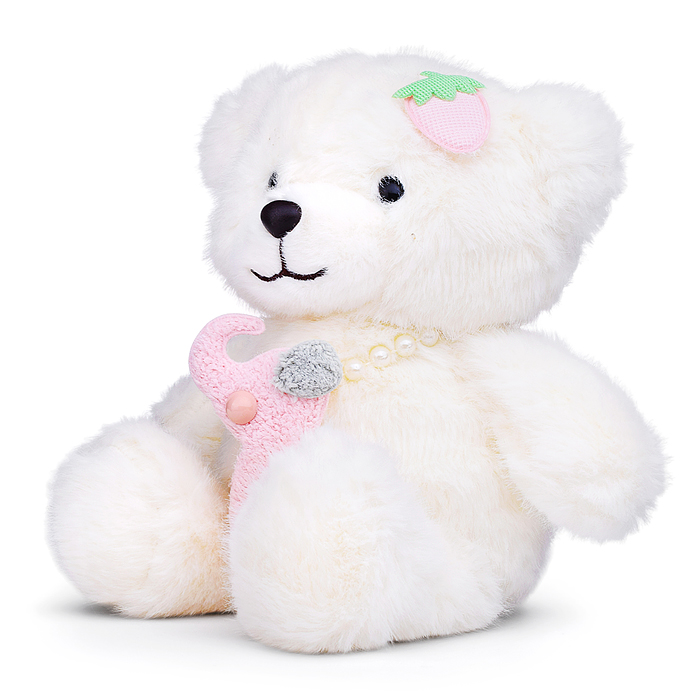 Мягкая игрушка М1459 "Медведь в бусах" 30 см