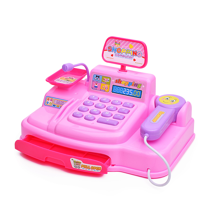 Касса игрушечная 666-71 "Учимся и играем" в коробке