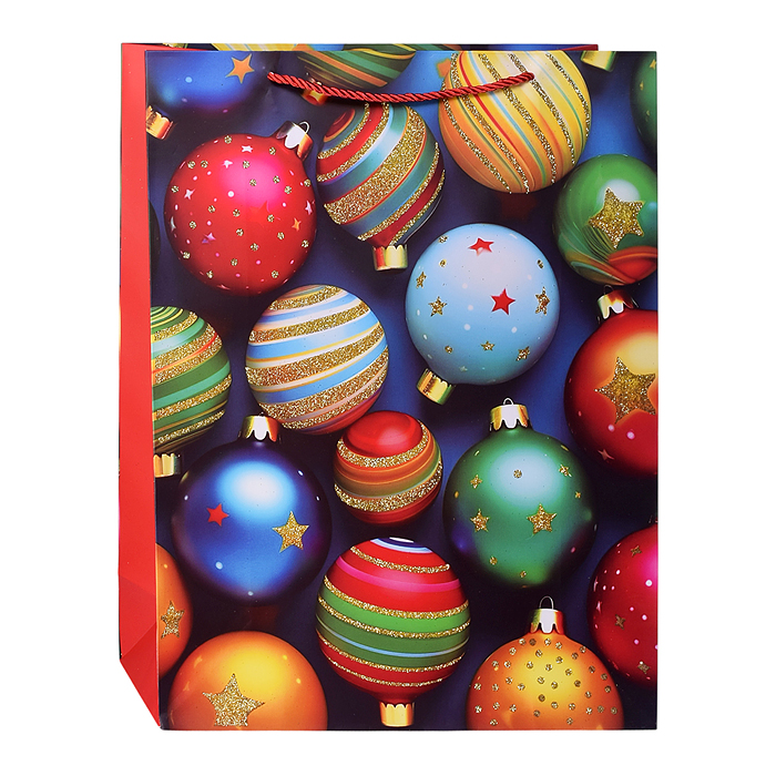 Пакет подарочный 00-6904 "Яркие игрушки" 31*12*40 см.
